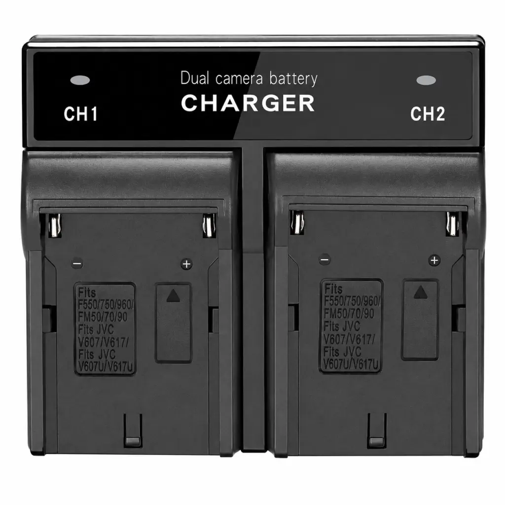 Carregador Duplo para Baterias Sony NP-F970