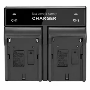 Carregador Duplo para Baterias Sony NP-F970