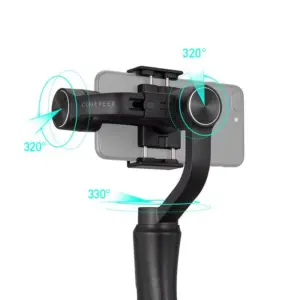 Estabilizador Gimbal para Smartphone Zhiyun Cinepeer C11 6 Estabilizador Gimbal para Smartphone Zhiyun Cinepeer C11 3 Eixos 3