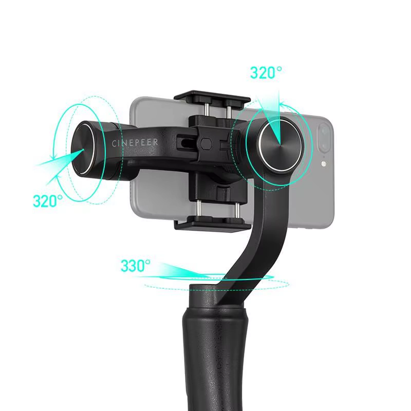 Estabilizador Gimbal para Smartphone Zhiyun Cinepeer C11 3 Eixos_3 Estabilizador Gimbal para Smartphone Zhiyun Cinepeer C11 3