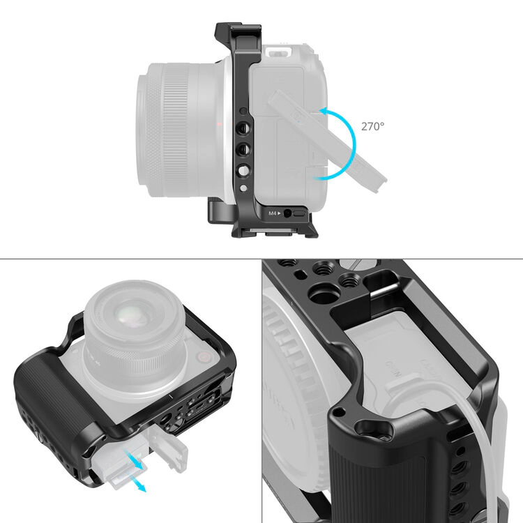 Cage SmallRig para Canon EOS R50V_2 Cage SmallRig para Canon EOS R50V 2