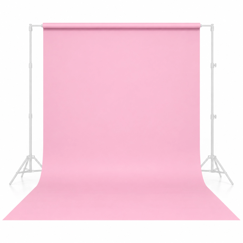 Fundo de Papel Rosa Carnation Pink Greika – 2,72 x 10m