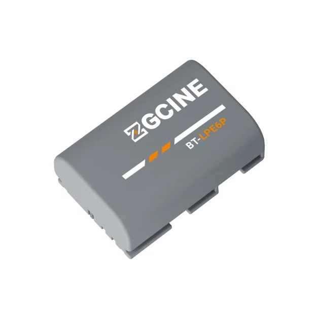 Bateria ZGCINE BT-LPE6P 2600mAh para Câmeras Canon