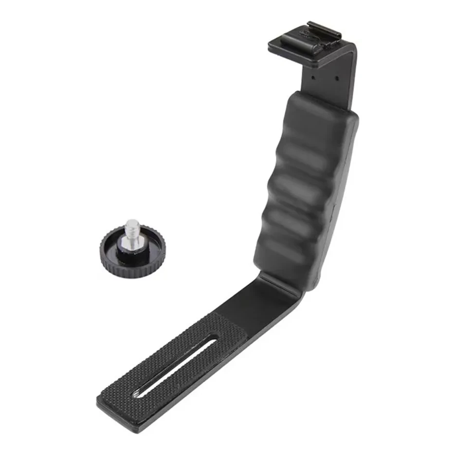 Handle Lateral para Gimbal com Encaixe para LED e Acessórios Handle Lateral para Gimbal com Encaixe para LED e Acessorios